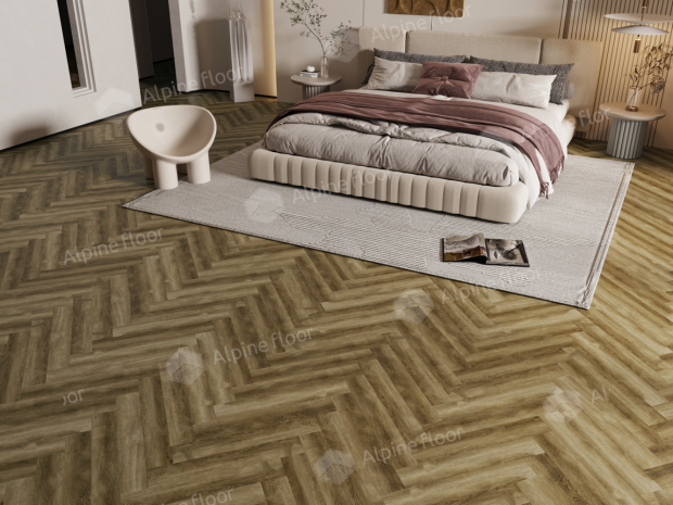 Ламинат Alpine Floor Herringbone 8 Дуб Марсель LF102-09