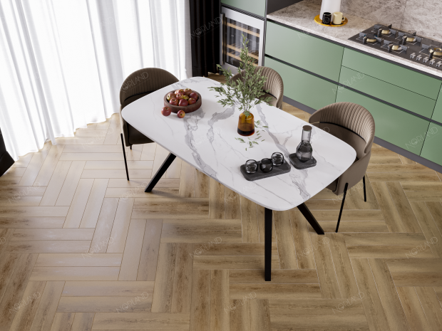 SPC ламинат елочкой Norland Lagom Parquet Mot 1033-10