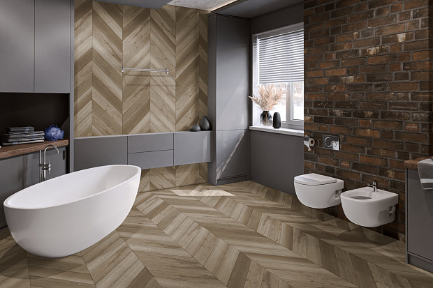 Кварц-винил Damy Floor Chevron LVT DF05-Ch-LVT Сен-Жермен