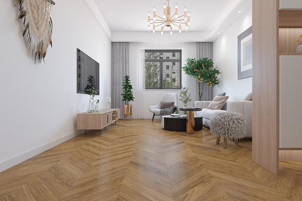 SPC-ламинат Damy Floor Chevron DF09-Ch Монсоро