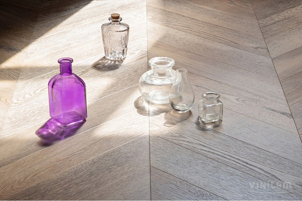 Vinilam Parquet Chevron RI153616CL4 (Шеврон Шампань)