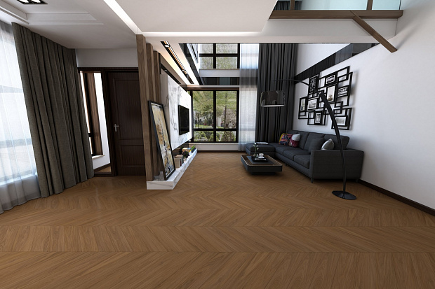 Кварц-винил Damy Floor Chevron LVT DF08-Ch-LVT Блуа