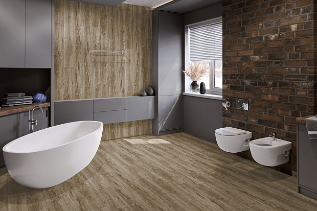 SPC-ламинат Damy Floor Family 248-8 Дуб Имбирный