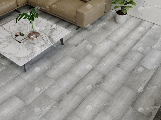 Кварц-винил Alpine Floor Light Stone ECO-15-1