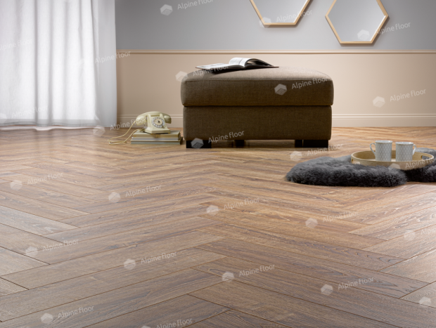 Ламинат Homflor by Alpine Floor Herringbone 12 BR Balearic oak 622