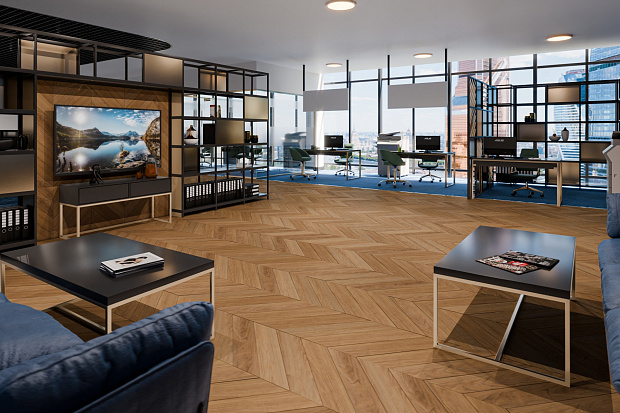SPC-ламинат Damy Floor Chevron DF09-Ch Монсоро