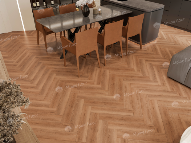 Кварцвиниловая плитка Alpine Floor Parquet Light Дуб Капелла ЕСО 13-31