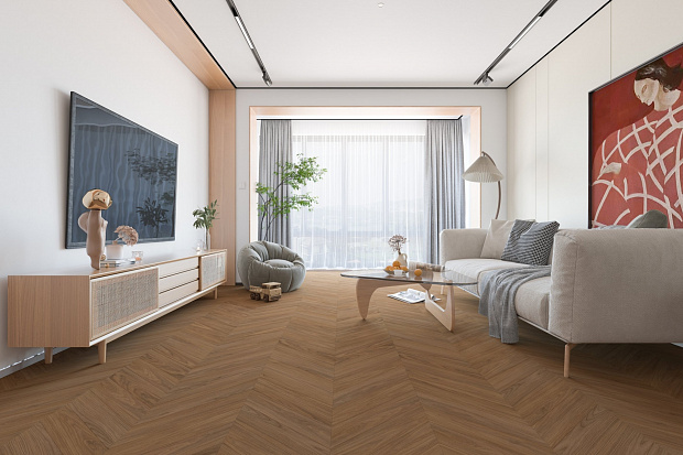 Кварц-винил Damy Floor Chevron LVT DF08-Ch-LVT Блуа