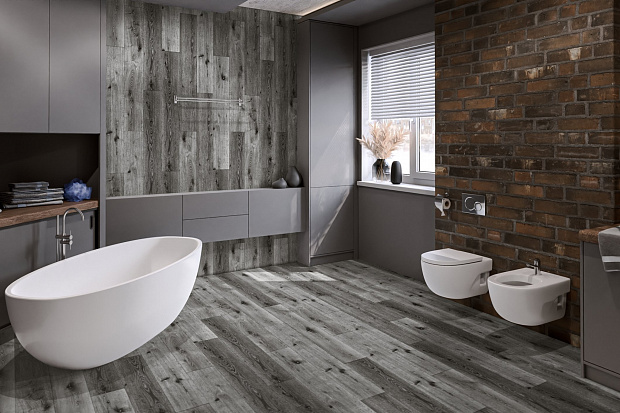 SPC-ламинат Damy Floor Family T7020-23 Дуб Сильвер