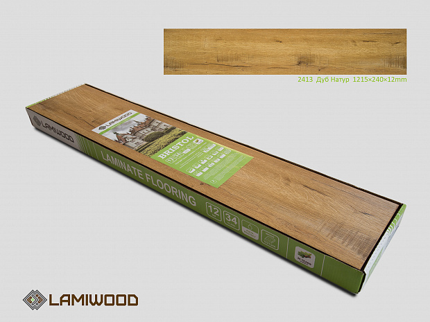 Ламинат Lamiwood Bristol 2413 Дуб Натур