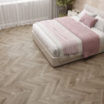 Клеевой кварц-винил Alpine Floor Chevron LVT Дуб Натуральный Отбеленный ECO 20-3