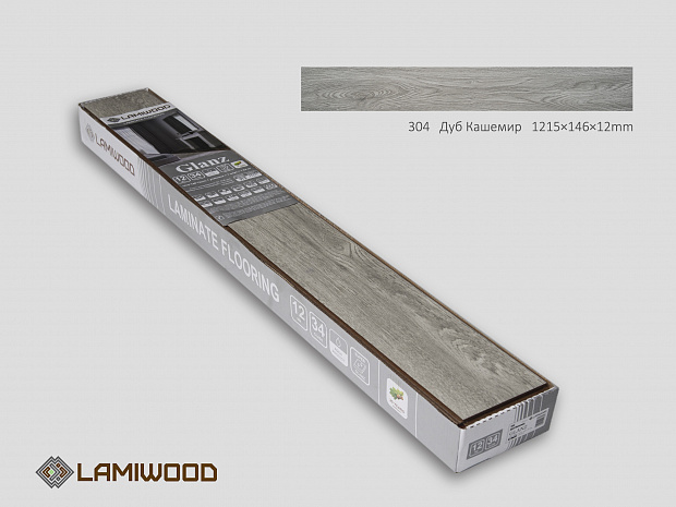 Ламинат Lamiwood Glanz 304 Дуб Кашемир