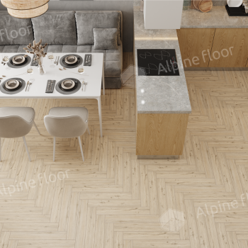 Ламинат Alpine Floor Herringbone 12 Pro Дуб Лион LF106-01