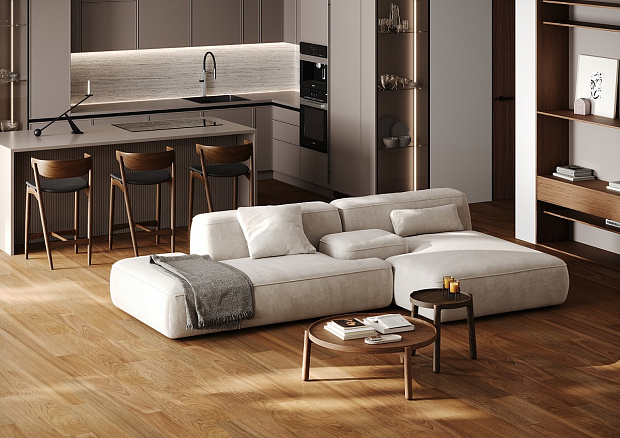Паркетная доска Quartz Parquet Классик 5 Дуссия Африканская 550-63