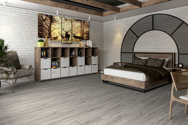 SPC-ламинат Damy Floor Family SL3683-6 Дуб Английский