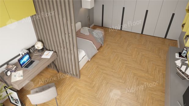 Ламинат Alpine Floor Herringbone 8 Дуб Тулуза LF102-04