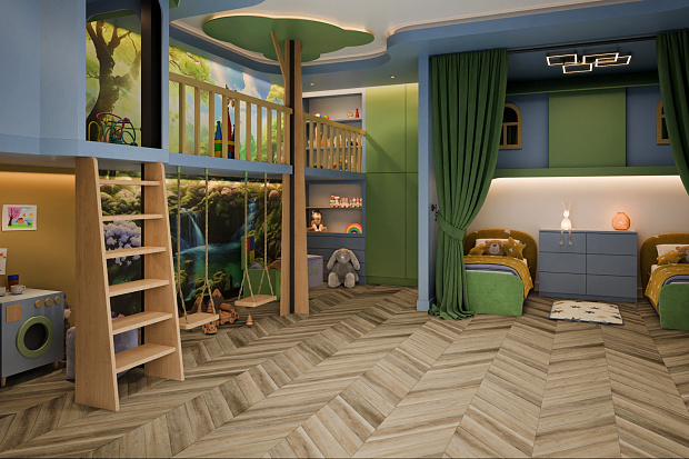 Кварц-винил Damy Floor Chevron LVT DF06-Ch-LVT Амбуаз