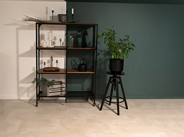 Vinilam Ceramo Stone Glue 71615 (Бетон Белый)