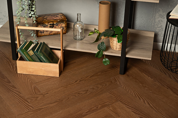 Vinilam Parquet Herringbone Glue GD11200  (Паркет Винсент)