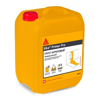 ГРУНТОВКА АКРИЛОВАЯ SIKA PRIMER PRO (10 л)