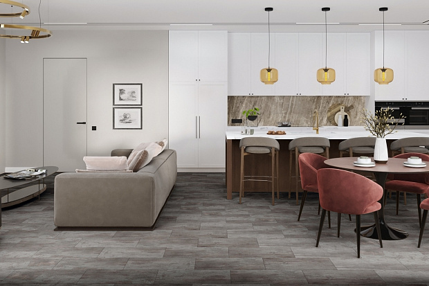 SPC-ламинат Damy Floor Ascent K3053-3 Вайсхорн