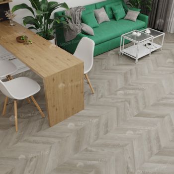 Клеевой кварц-винил Alpine Floor Chevron LVT Дуб Фантазия ECO 20-1