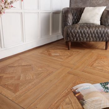 Кварц виниловый ламинат Aquafloor Versailles & Parquet Plus AF7004VS+AF6020PQ