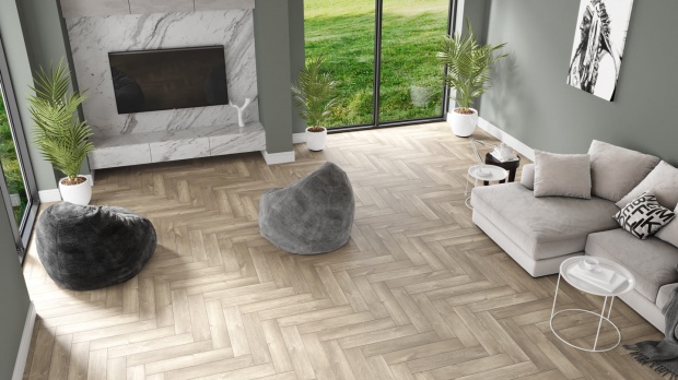 Кварцвиниловая плитка Alpine Floor PARQUET LIGHT (ЕСО 13-5, Дуб Натуральный Отбеленный)