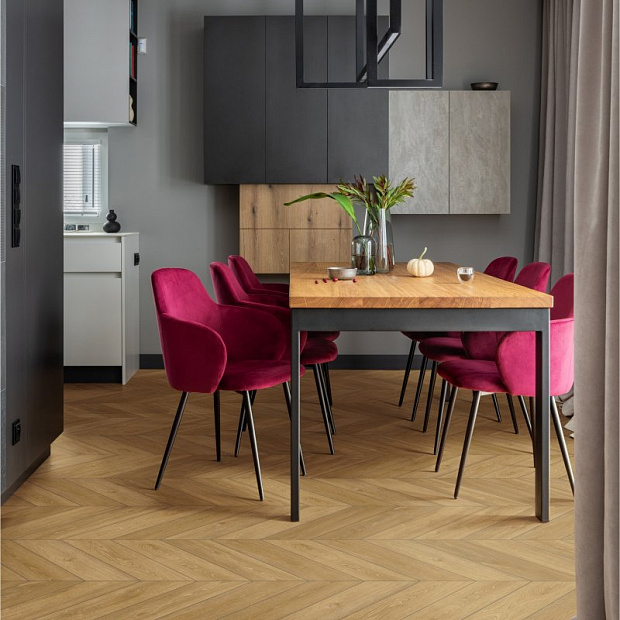 SPC-ламинат Aberhof Chevron OAK MARENGO 2196