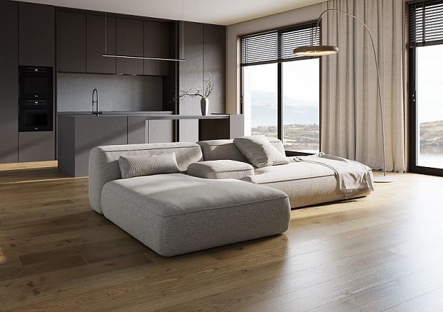 Паркетная доска Quartz Parquet Престиж Дуб Муссон 1258-02