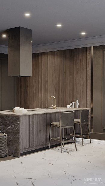 Vinilam Ceramo Stone 83444 (Итальянский Мрамор)