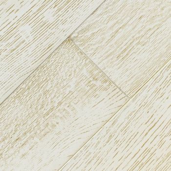 Инженерная доска Vecchio Parquet Модерн Дуб эмаль белая с патиной золото