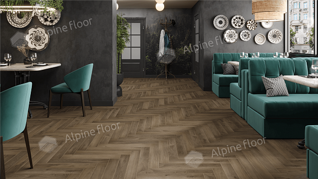 Ламинат Alpine Floor Original Herringbone 12 Pro LF106-11