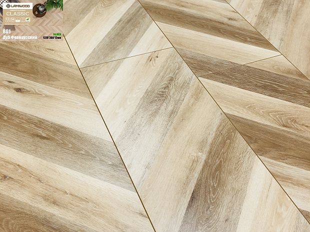 Ламинат Lamiwood Classic 801 Дуб Французский