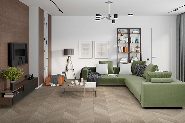 SPC-ламинат Damy Floor Chevron DF02-Ch Пале-Рояль