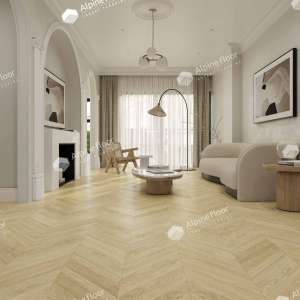 Клеевой кварц-винил Alpine Floor Chevron LVT Дуб Ваниль Селект ECO 20-2