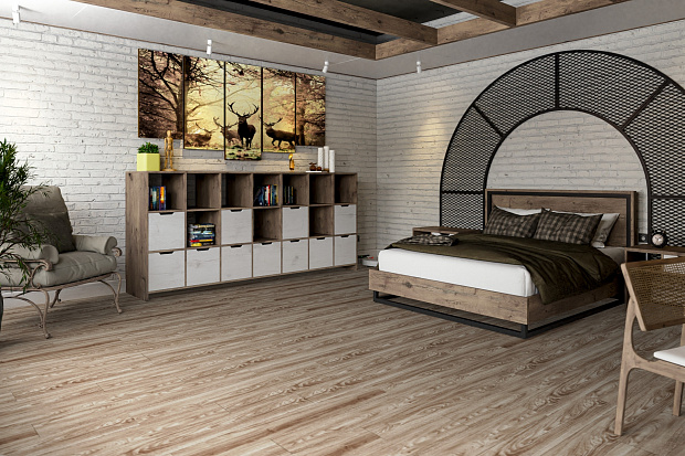 Кварц-винил Damy Floor Family LVT 001-2-LVT Дуб Селект