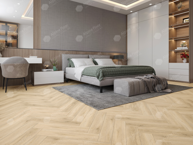 Кварцвиниловая плитка Alpine Floor Parquet Light Дуб Ригель ЕСО 13-24