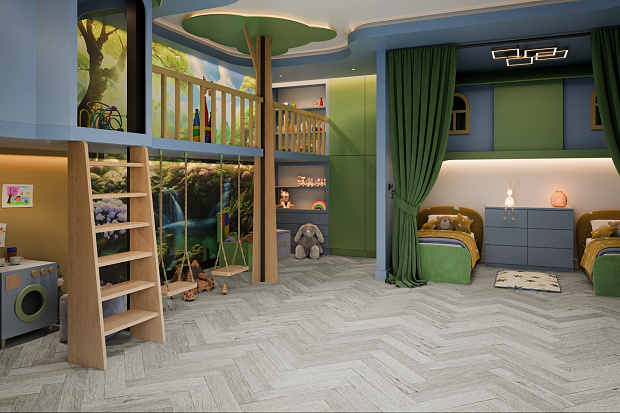 Кварц-винил Damy Floor London LVT 191023EL-04-LVT Йорк