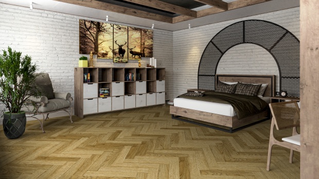 Кварц-виниловая плитка Damy Floor London LVT Шеффилд 190902EL-07-LVT