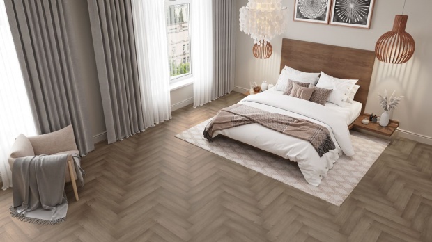 Кварцвиниловая плитка Alpine Floor PARQUET LIGHT (ЕСО 13-7, Дуб Насыщенный)