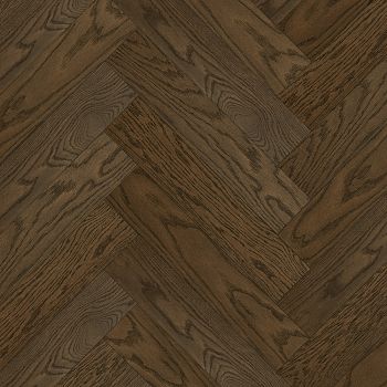 Паркетная доска Quartz Parquet Английская Ёлка Дуб Брауни 33-413