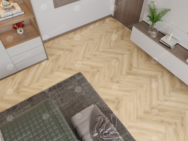 Кварцвиниловая плитка Alpine Floor Parquet Light Дуб Ригель ЕСО 13-24