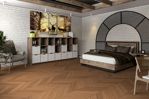Кварц-винил Damy Floor Chevron LVT DF08-Ch-LVT Блуа