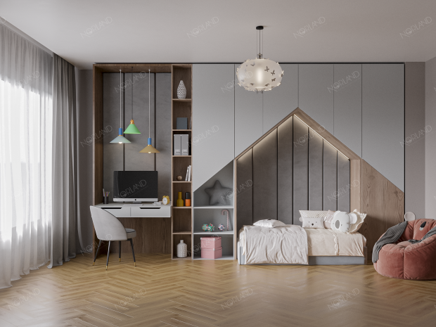 SPC ламинат елочкой Norland Lagom Parquet Helig 1033-11