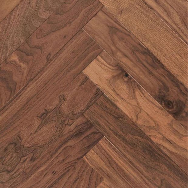 Инженерная доска Wood Bee Английская елка АМЕРИКАНСКИЙ ОРЕХ CONGAREE