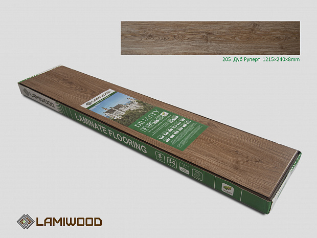 Ламинат Lamiwood Dinasty 205 Дуб Руперт