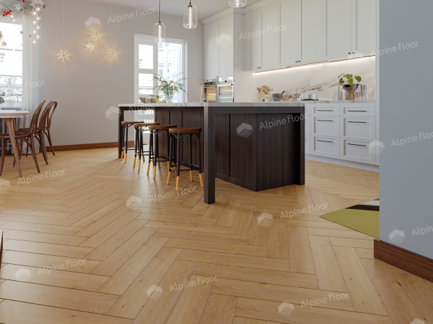 Кварцвиниловая плитка Alpine Floor Parquet Light Дуб Хатиса ЕСО 13-27