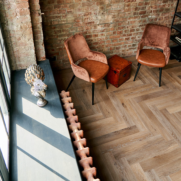Vinilam Parquet Herringbone Glue GD11199  (Паркет Венецианский)
