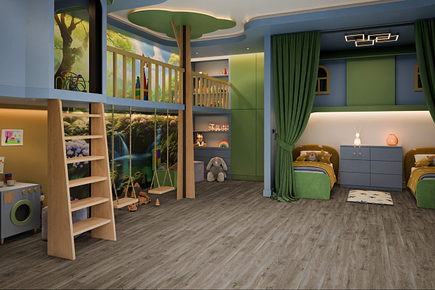 Кварц-винил Damy Floor Family LVT TCM298-26-LVT Дуб Горный
